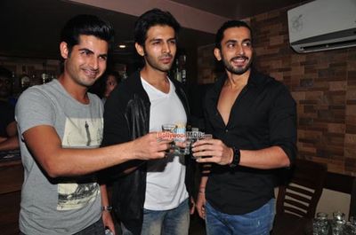 Kartik Aaryan, Sunny Singh, Omkar Kapoor promote film 'Pyaar Ka Punchnama 2'