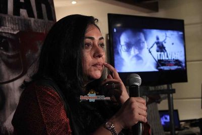 Filmmaker Meghna Gulzar during the Launch of New Promo of film 'Talvar'