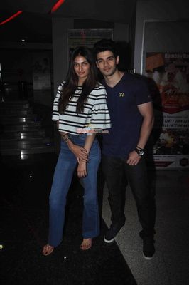 Sooraj Pancholi and Athiya Shetty at Special Screening of film 'Hero'