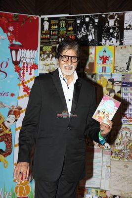 Amitabh Bachchan among other Celebs at the launch of Sakshi Salve's book 'The Big Indian Wedding'