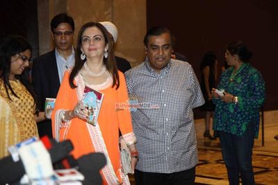 Amitabh Bachchan among other Celebs at the launch of Sakshi Salve's book 'The Big Indian Wedding'