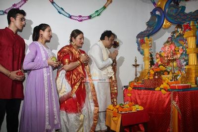 Actor Govinda Ganpati Celebration