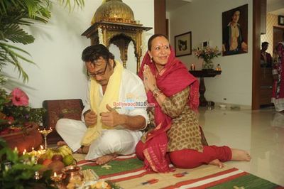 Jackie Shroff and Jeetendra celebrate Ganesh Festival 2015