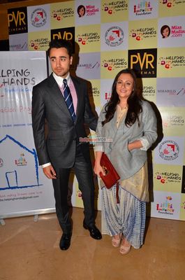 Imran Khan with his family at special screening of 'Katti Batti' for kids from Helping Hands Foundation