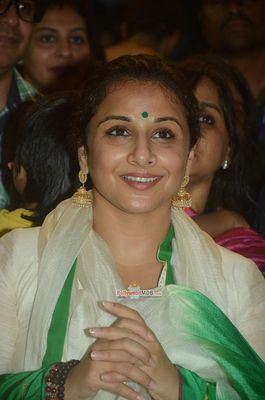 Aishwarya Rai Bachchan and Vidya Balan snapped at GSB Ganpati