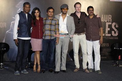 Randeep Hooda, Richa Chadda, Adil Hussain at the Trailer Launch of Film 'Main Aur Charles'
