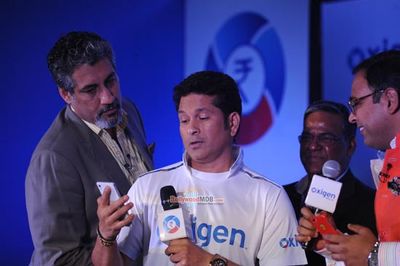 Sachin Tendulkar announced Brand Ambassador for Oxigen Services India Pvt Ltd