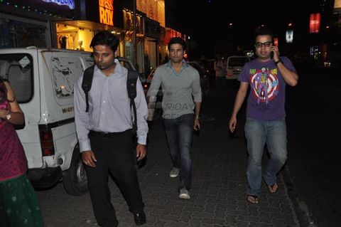 Rajeev Khandelwal and Tena Desae at Cafe Coffee Day promoting film 'TABLE NO. 21'