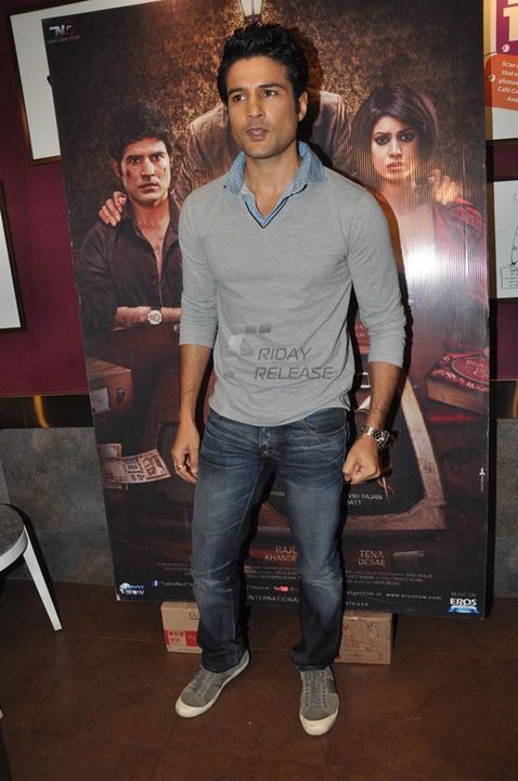 Rajeev Khandelwal and Tena Desae at Cafe Coffee Day promoting film 'TABLE NO. 21'
