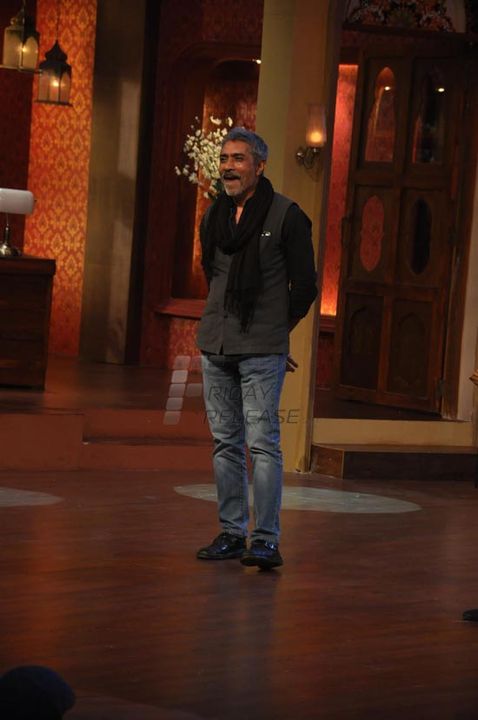 Ajay Devgn & Prakash Jha promoted film 'SATYAGRAHA' on the sets of 'Comedy Nights With Kapil'