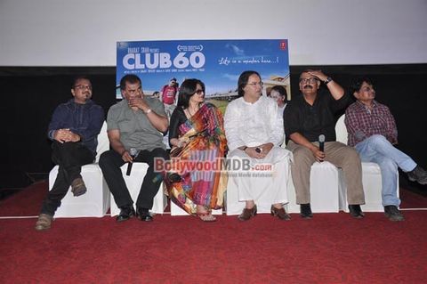 Sarika, Farooq Sheikh, Raghubir Yadav, director Sanjay Tripathy at film 'Club 60' press meet