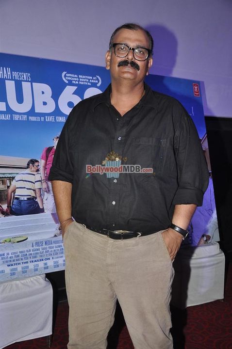 Sarika, Farooq Sheikh, Raghubir Yadav, director Sanjay Tripathy at film 'Club 60' press meet