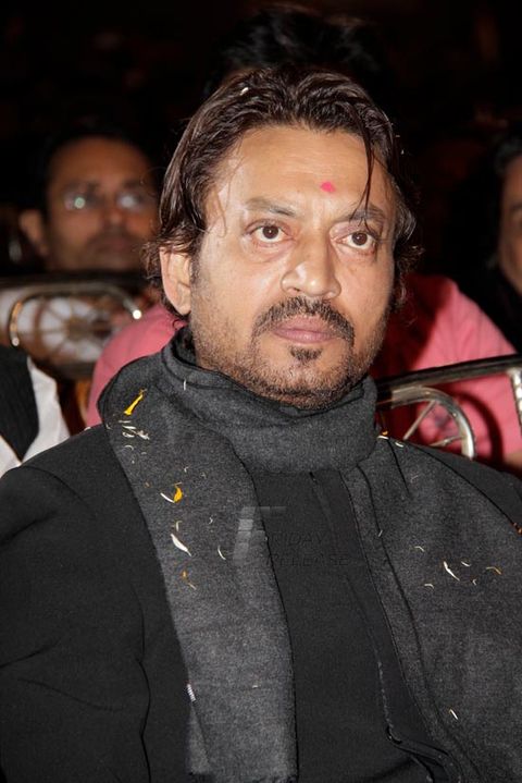 Chief minister Prithviraj Chauhan, Sunil Shetty, Irrfan Khan, Sajid Wajid, Tinu Anand with MLA Aslam Shaikh at prize distribution ceremony of Malad Sports festival