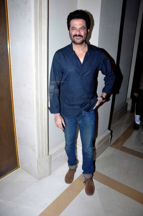 Anil Kapoor and Hema Malini at National Yash Chopra Memorial Award announcement press meet