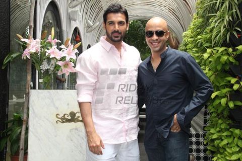 Handsome hunk John Abraham launched the album 'Pitol Soku' of Joi Barua