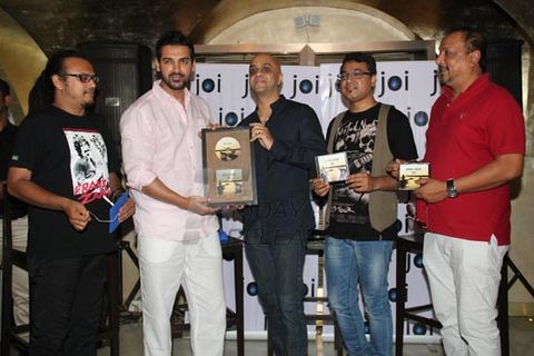 Handsome hunk John Abraham launched the album 'Pitol Soku' of Joi Barua