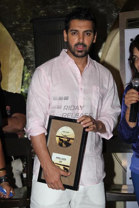 Handsome hunk John Abraham launched the album 'Pitol Soku' of Joi Barua