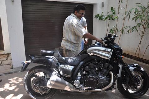 John Abraham gifts Sanjay Gupta Yamaha V Max bike for success of SHOOTOUT AT WADALA