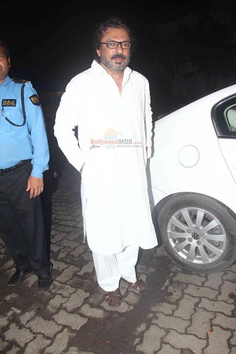 Priyanka Chopra, Sanjay Leela Bhansali and Omung Kumar at the special screening of film 'Mary Kom'