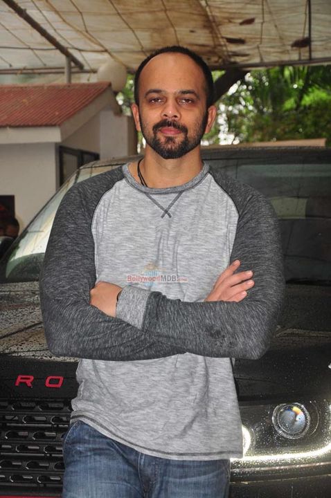 Rohit Shetty with Harshvardhan Deo and Cherry Mardia at the trailer launch of film 'Jigariyaa'