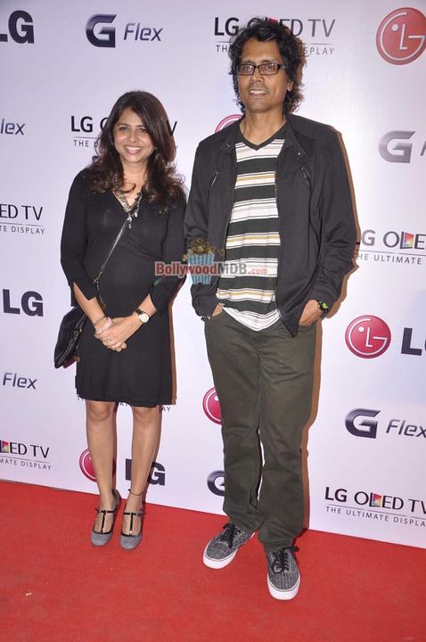 Bolly Celebs at LG OLED TV promotional event hosted by Atul Kasbekar