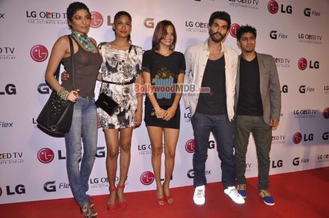 Bolly Celebs at LG OLED TV promotional event hosted by Atul Kasbekar
