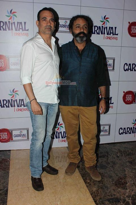 Dharmendra & Sharman Joshi at the launch of Carnival Cinemas