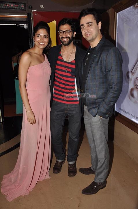 Imran Khan, Parvathy Omanakuttan, Akshay Oberoi at film 'PIZZA' 3D special screening