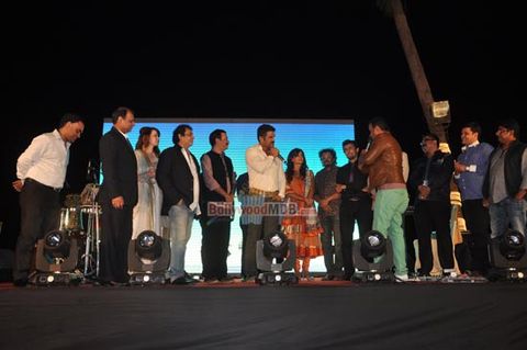 Suniel Shetty, Purab Kohli, Kirti Kulhari, Saidah Jules at film 'JAL' music launch