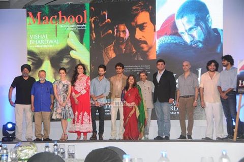 Bolly Celebs at the book launch of Haider, Omkara and Maqbool
