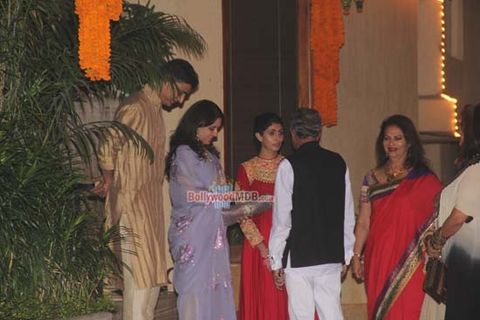 Amitabh Bachchan hosted Diwali party at his bungalow Jalsa