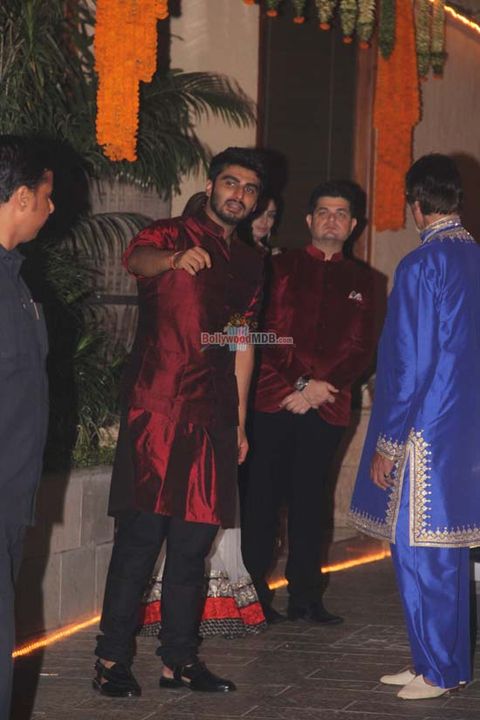 Amitabh Bachchan hosted Diwali party at his bungalow Jalsa