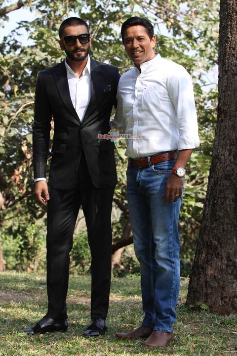 Ranveer Singh at film 'Bajirao Mastani' Promotions on Crime Patrol Sets
