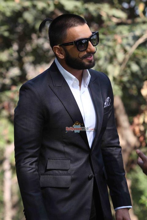 Ranveer Singh at film 'Bajirao Mastani' Promotions on Crime Patrol Sets
