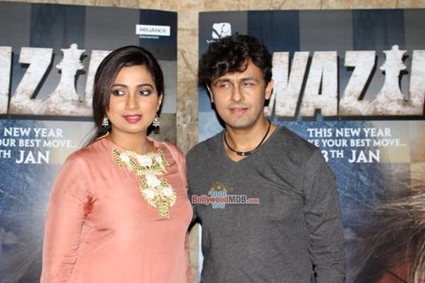 Farhan Akhtar, Aditi Rao Hydari and others at 'Wazir' 'Tere Bin' Song Launch