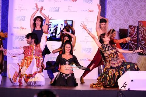 Madhuri Dixit Nene at the launch of Tata Sky Dance Studio Powered By Dance With Madhuri