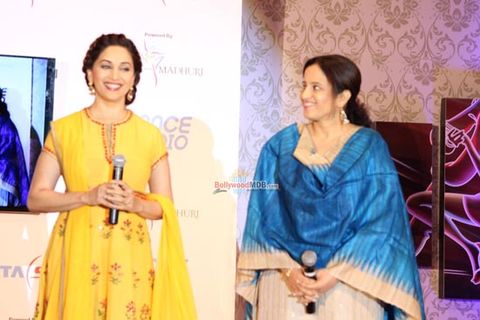 Madhuri Dixit Nene at the launch of Tata Sky Dance Studio Powered By Dance With Madhuri