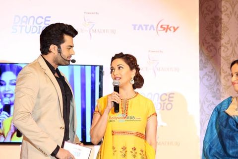 Madhuri Dixit Nene at the launch of Tata Sky Dance Studio Powered By Dance With Madhuri