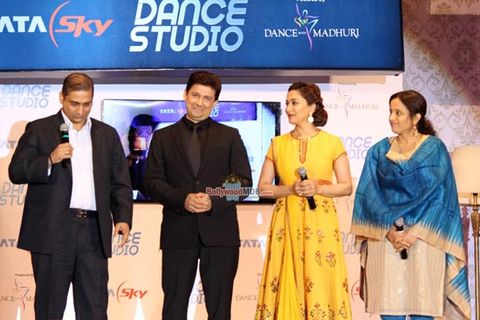 Madhuri Dixit Nene at the launch of Tata Sky Dance Studio Powered By Dance With Madhuri