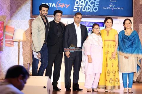 Madhuri Dixit Nene at the launch of Tata Sky Dance Studio Powered By Dance With Madhuri