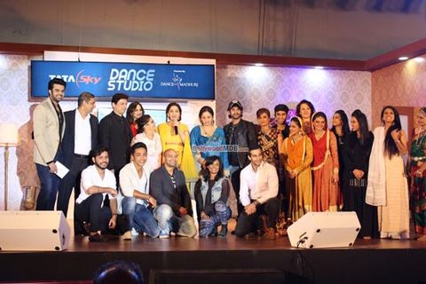 Madhuri Dixit Nene at the launch of Tata Sky Dance Studio Powered By Dance With Madhuri