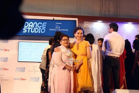 Madhuri Dixit Nene at the launch of Tata Sky Dance Studio Powered By Dance With Madhuri