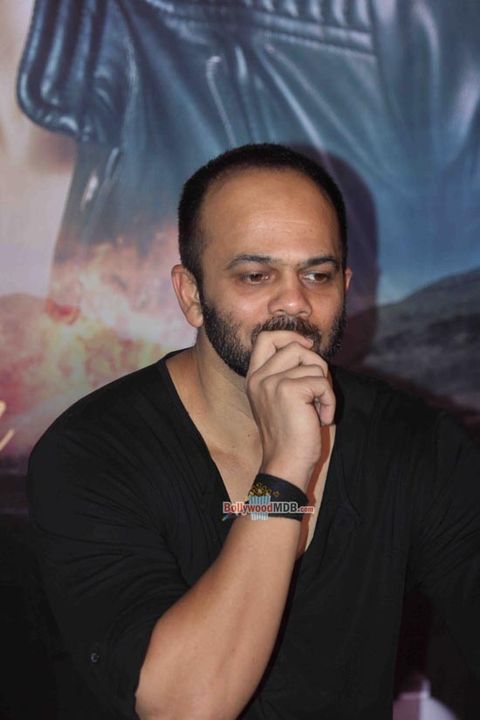 Shah Rukh Khan, Kajol and Rohit Shetty during the Sneak Preview of film 'Dilwale'