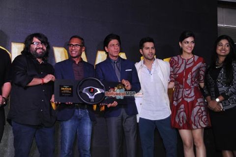 Shah Rukh Khan, Kajol, Varun Dhawan, Kriti Sanon at film 'Dilwale' music celebration