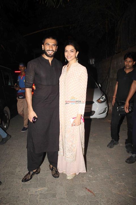 Top Bollywood Celebs at film 'Bajirao Mastani' Special Screening