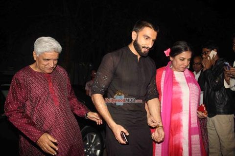 Top Bollywood Celebs at film 'Bajirao Mastani' Special Screening