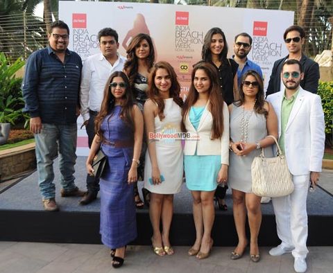 Urvashi Rautela and Amrita Arora at the India Beach Fashion Week (IBFW) 2015