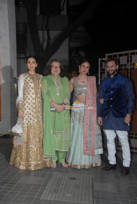 Bolly Celebs at Soha Ali Khan & Kunal Khemu's wedding party