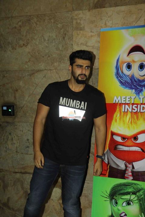 Ranbir Kapoor, Katrina Kaif, Alia Bhatt, Arjun Kapoor, Aditya Roy Kapur at film 'Inside Out' special screening