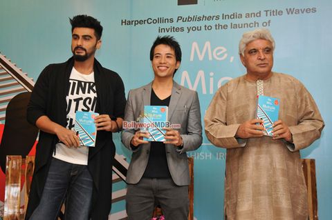 Arjun Kapoor, Javed Akhtar along with Renowned Writer and Film Critic J.P Chouksey launched Debashish Irengbam's book ME,  MIA, Multiple